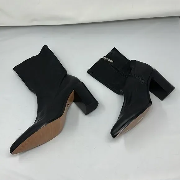 SCHUTZ AMELLIE LEATHER SOCK BOOTS IN BLACK
10B new in box - Picture 2 of 5